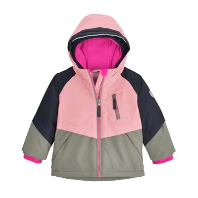 Image de first instinct by killtec Enfant Veste de ski/veste fonctionnelle avec capuche et jupe pare neige FISW 31 MNS SKI JCKT, hellpink, 86/92, 42253 000