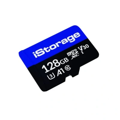 Image de iStorage microSD Card 128GB, Encrypt Data stored on Cards Using datAshur SD USB Flash Drive, Compatible with Drives Only
