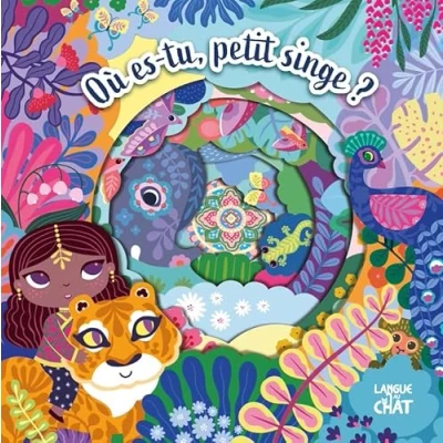 Image de Mon petit monde caché Où es tu, singe ? Éveil Dès 2 ans Livre tunnel