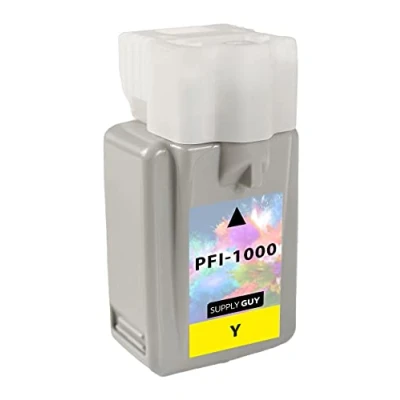 Image de Supply Guy Cartouche d&#039;encre Compatible avec Canon PFI 1000 Y Jaune pour imagePROGRAF PRO 1000…