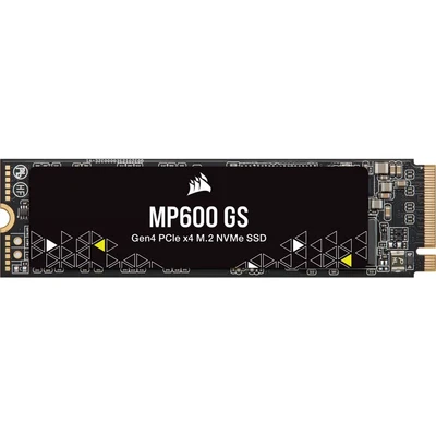 Image de Corsair MP600 GS 2 to Disque SSD M.2 NVMe PCIe 4.0 Gen4 x4 Mémoire Haute Densité TLC NAND 2280 Compatible DirectStorage Jusqu’à 4 800 Mo/s pour Les Ordinateurs Portables Noir