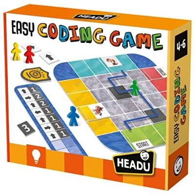 Image de Headu Easy Coding Game Ghioco, multicolore, MU25411