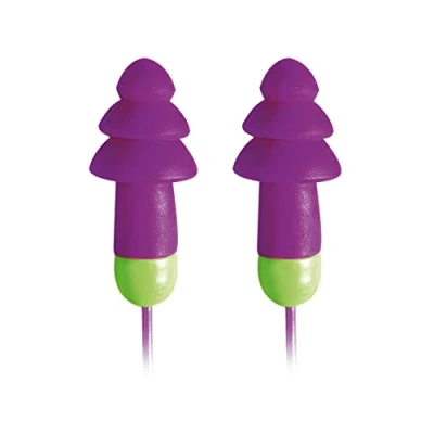 Image de Moldex 6401 Rockets Cord Lot de 50 bouchons d&#039;oreilles réutilisables SNR 30 dB