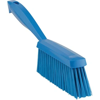 Image de Vikan Hygiène Balai à main Fibres douces Bleu