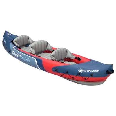 Image de Sevylor Kayak Gonflable Tahiti Plus, Canoë Canadien 2+1 Personnes, de Mer, 363 x 88 cm