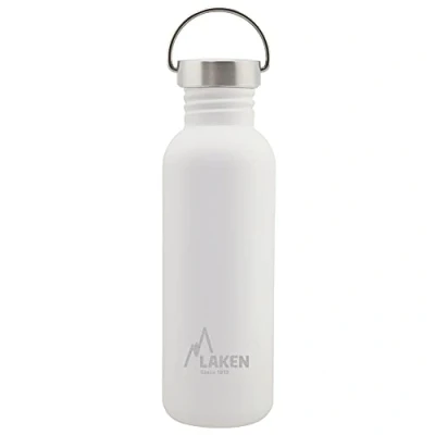 Image de LAKEN Bot. ac. inox Basic 750ml S/S tapón Blanco