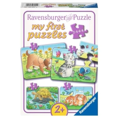 Image de Ravensburger Niedliche Haustiere Puzzle pour enfants, Taille: One Size, Multi coloured