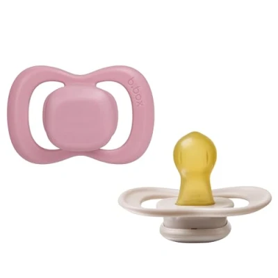 Image de b.box Tétine Taille 1 en Latex de Caoutchouc Naturel Téterelle Ronde 0 6 Mois (Lot 2)