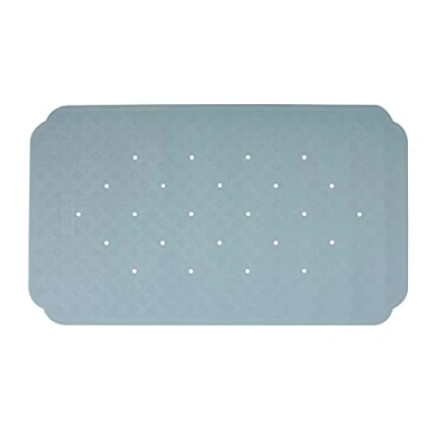 Image de Spirella Tapis Fond de Baignoire Caoutchouc Ruby 70x40cm Bleu Froid