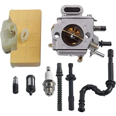 Image de Hippotech Carburateur Carb Avec Kit de Mise au Point la Conduite Carburant du Filtre à Air Scie Chaîne pour STIHL MS290 MS310 MS390 029 039