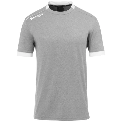 Image de Kempa Player Tshirt imprimé, Taille: Small, Dark grau melange weiß