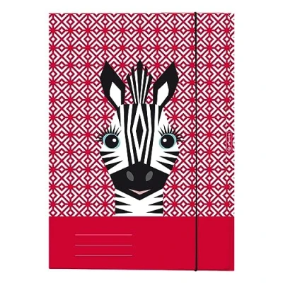 Image de herlitz Paper24 50040353 Classeur Motif zèbre Format A4