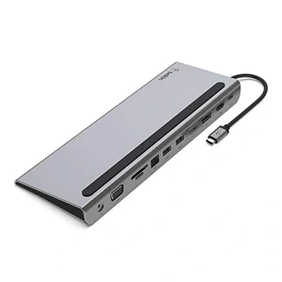 Image de Belkin INC004BTSGY station d&#039;accueil Avec fil USB 3.2 Gen 1 (3.1 1) Type C Noir, Gris One size