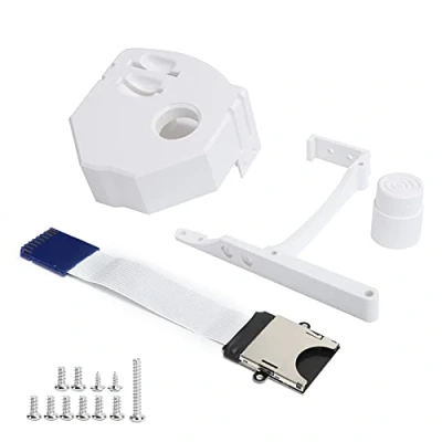 Image de ciciglow Kit de Montage Carte Mémoire, Extension d&#039;impression 3D D&#039;adaptateur D&#039;extension Mémoire pour Support Sega Dreamcast Gdemu(Blanc)
