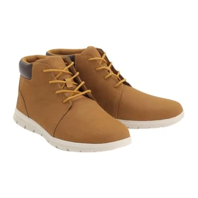 Image de Timberland Homme Graydon Chukka Basic Botte Tendance, Wheat Nubuck, 43.5 EU