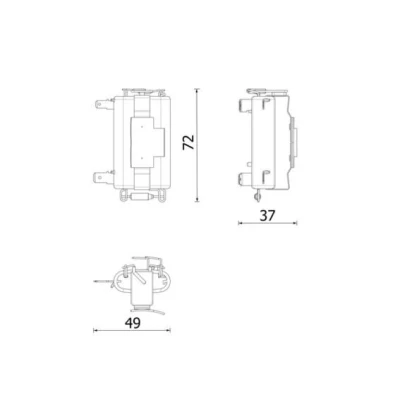 Image de MAHLE ORIGINAL ABR 169 000P Résistance, pulseur d&#039;air habitacle