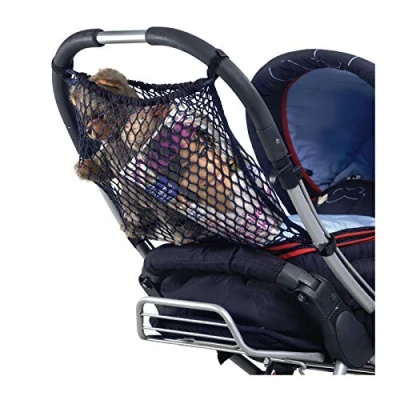 Image de reer Sac filet pour poussette, noir