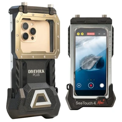 Image de DIVEVOLK Seatouch 4 Max Plus Caisson étanche intégral de plongée pour iPhone 12/12 Pro/12 Pro Max/13/13 Pro/13 Max/14/14 Pro/14 Max/15/15 Pro/16Pro/16Pro