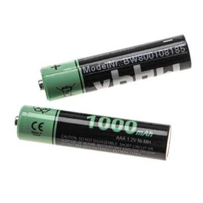 Image de vhbw Piles Rechargeables AAA, 2 pcs Compatible avec Siemens Gigaset C570, C570HX, C430HX, CL540 (1000mAh, 1,2V, NiMH)