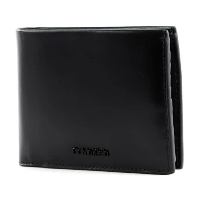 Image de Calvin Klein Median Trifold COIN Unisex Portefeuille, Taille: One Size, Black