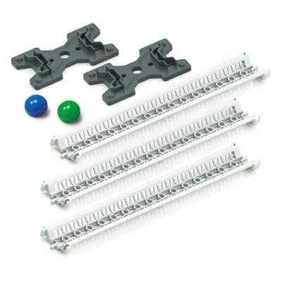 Image de Clementoni Action et Reaction Refill Bases + rails longs, multicolore, 19102 Version Italienne