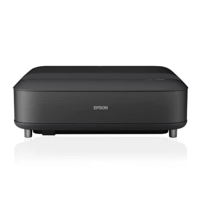 Image de Epson EH LS650B Video projecteur Intelligent Laser Pro UHD 4K ultracourte focale, 3LCD, 3600 Lumens, Android TV, Chromecast, Jeux vidéo, Home Cinéma, Streaming Projection jusqu&#039;à 120 Noir