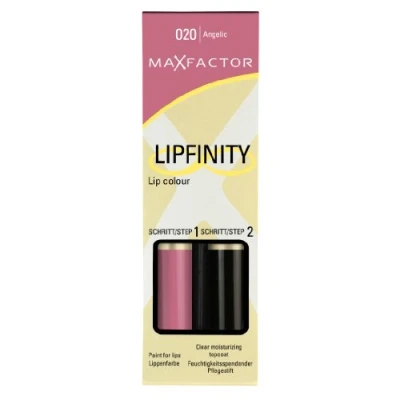 Image de Lipfinity Lipstick de Max Factor Rouge a levres Angelic 20