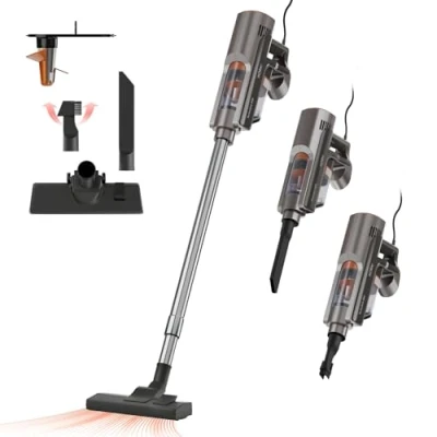 Image de Solac Turbobat 600 Aspirateur Puissance 12 kPa Endless Powertech Triple Système de Filtration Métal Mesh et HEPA Réservoir 800ml