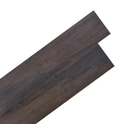 Image de vidaXL Dalles de plancher PVC autoadhésif 5,02 m² 2 mm marron foncé 245177