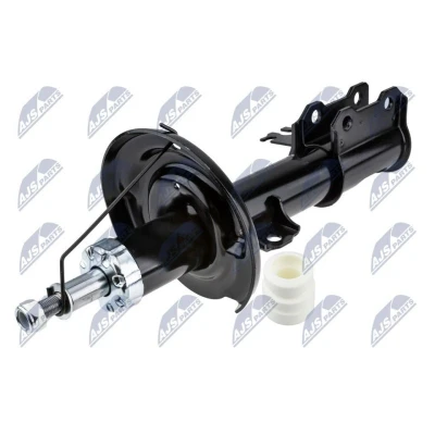 Image de NTY A PL 055 Amortisseur Essieu avant droit Pression de gaz Jambe suspension Goujon en haut SAAB: 9 3 Berline, Break, Cabriolet