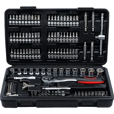 Image de Cle a choc BGS do it yourself 92146 Diy Coffret de douilles 6,3 mm (1/4&quot;) 130 pieces