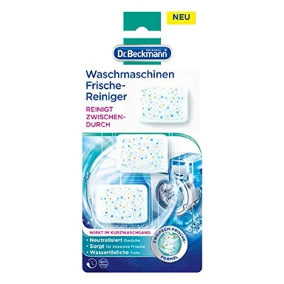Image de Dr. Beckmann Nettoyant frais pour machine à laver au format capsule pratique 3 x 20 g