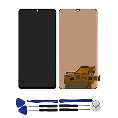 Image de OYOG Ecran LCD pour Samsung Galaxy A41 SM A415F/DSN A415F/DSM Vitre Tactile Assemblé (sans Châssis) Remplacement Noir