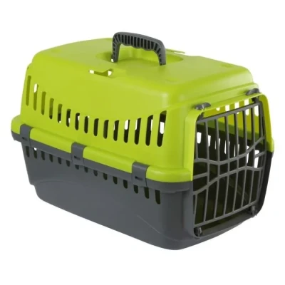 Image de KERBL Box de Transport Expédition pour Chiens 45 X 30 cm Vert/Gris Foncé