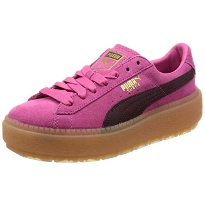Image de PUMA Baskets Mode Suede Platform Trace BLO W