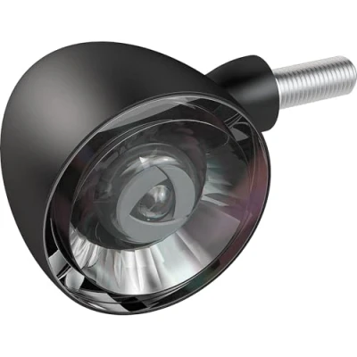 Image de Kellermann Clignotant de moto E certifié LED M8, Bullet 1000® PL Yellow noir, unisexe, Multipurpose, Tondeuse en métal