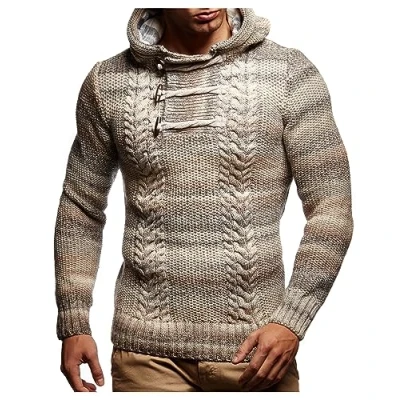 Image de Leif Nelson pour des Hommes Pullover Hoodie Pull à Capuche en Tricot Sweatpullover Longsleeve Sweatshirt arrêtez Vous LN20743; GR_e XXL,