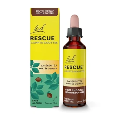 Image de Bach® Rescue® Compte Gouttes Chocolat Menthe poivrée