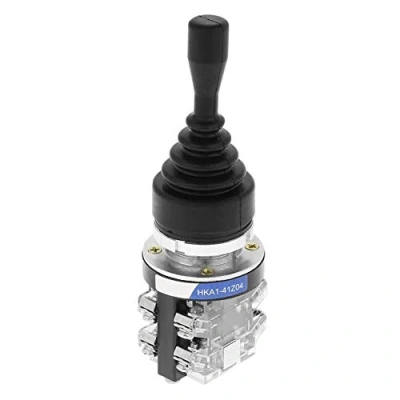 Image de Joystick Schalter mit 4 Positionen 4NO Spring Return Momentary Joy Stick Ersatz f¨¹r HKAI 41Z04