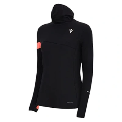Image de Macron Run Fcc Blondie High Neck Top Woman Blk/Ncor Maillot Running, Noir, M Femme