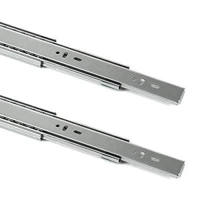 Image de 2 paire (4 pièces) Glissière pour tiroir Extension totale avec SoftClosing Hauteur 45 / Longueur 400 mm Rail de guidage
