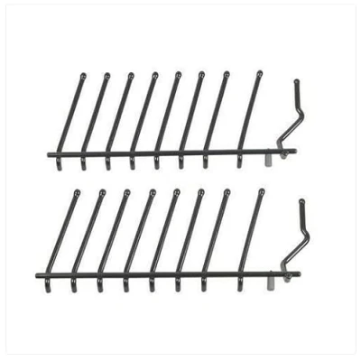 Image de Lot de 2 paniers inférieurs compatibles Bosch Neff Gaggenau Constructa Balay 645102 00645102 x 9 embouts série tiges rabattables