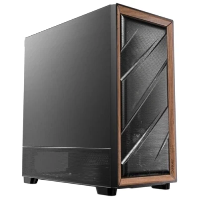 Image de Antec FLUX SE Midi Tower Noir, Bois Neuf