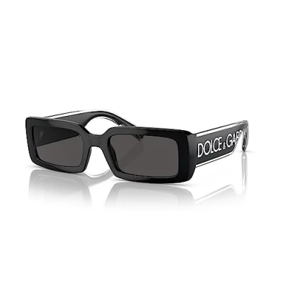 Image de Dolce&amp;Gabbana Unisex Lunettes de soleil, Taille: 53, Black