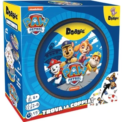 Image de Asmodee Dobble: Paw Patrol, Jeu de Cartes Amusant pour Toute la Famille, Eco Sleeve, 2 8 Joueurs, 4+ Ans, édition en Italien