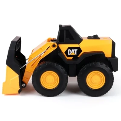 Image de CAT CatToysOfficial Camion chargeuse à Roues en Acier Caterpillar Véhicule, 82414, Noir