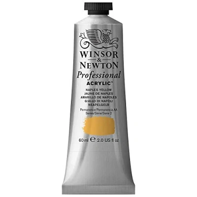 Image de Winsor &amp; Newton Professional Acrylique Tube 60ml 422 Jaune de Naples