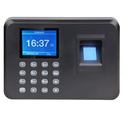 Image de HDWR FTR01 Machine de Présence, Détection Présence par Empreinte Digitale et Mot Passe, d&#039;assistance Intelligente, Pointeuse Horaire Personnel
