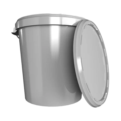 Image de Seau de rangement avec couvercle 30 l Fabriqué en Allemagne Convient à un usage alimentaire, robuste et hermétique conservation pour le stockage des aliments, fournitures