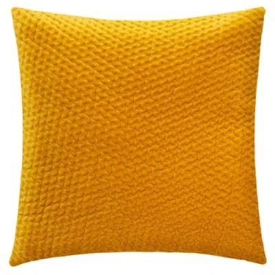 Image de Atmosphera Coussin Dolce Velours Jaune Ocre 40x40 cm